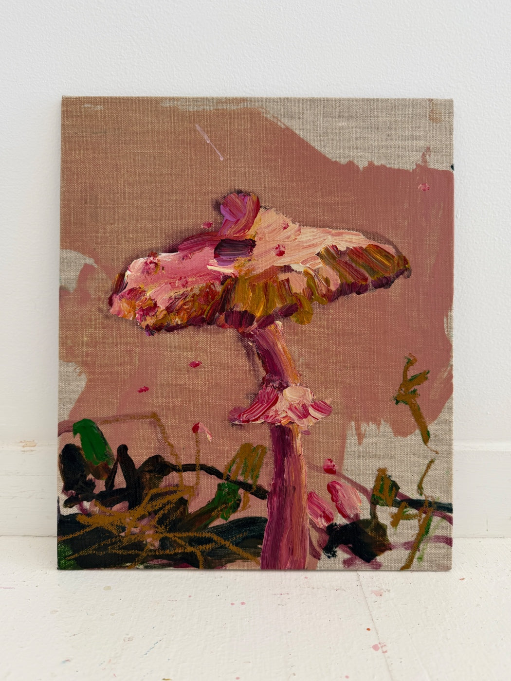 PARASOL SHROOM I - canvas study