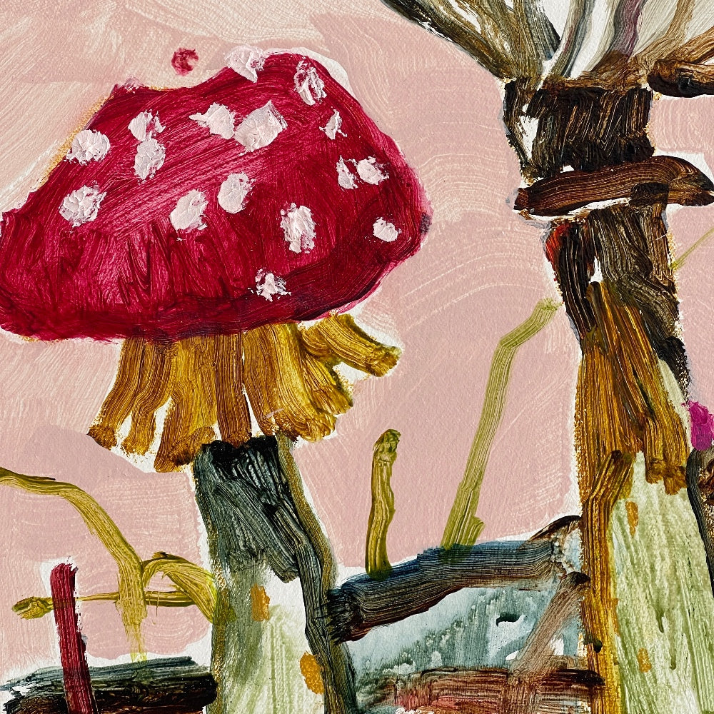A TOADSTOOL TEA PARTY