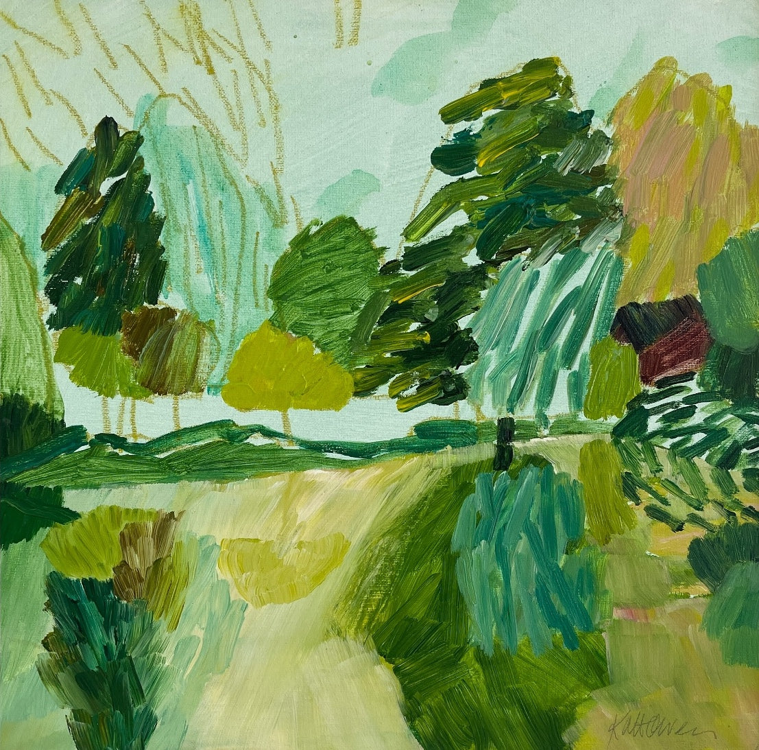 MORNING STEEPED IN GOLDEN QUIET