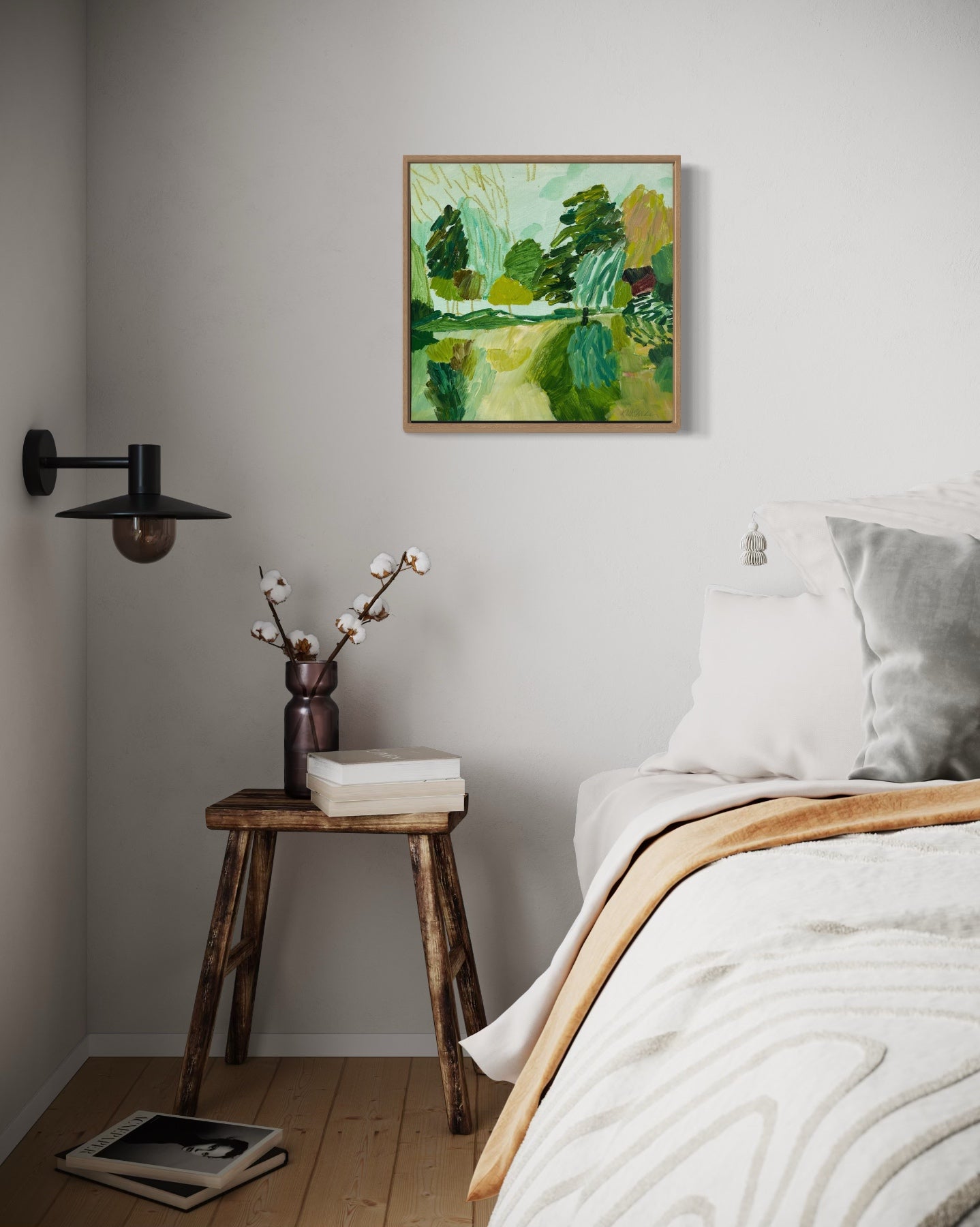 MORNING STEEPED IN GOLDEN QUIET