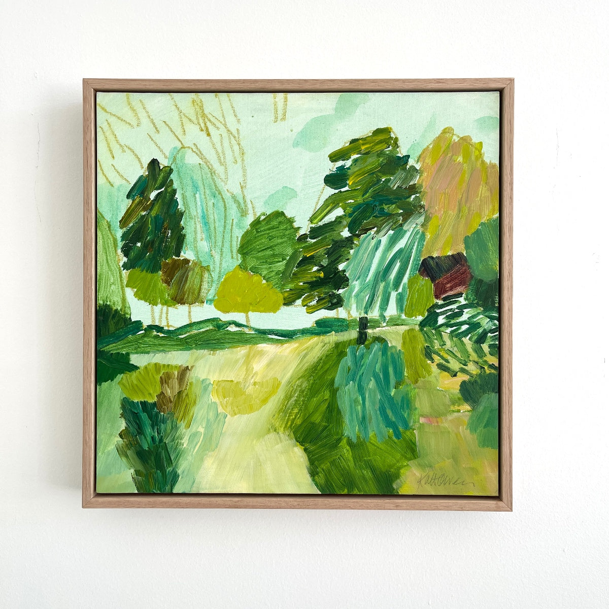 MORNING STEEPED IN GOLDEN QUIET