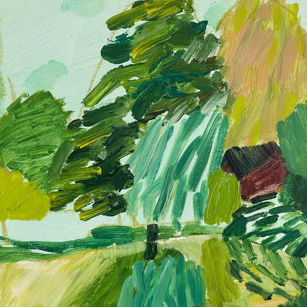 MORNING STEEPED IN GOLDEN QUIET