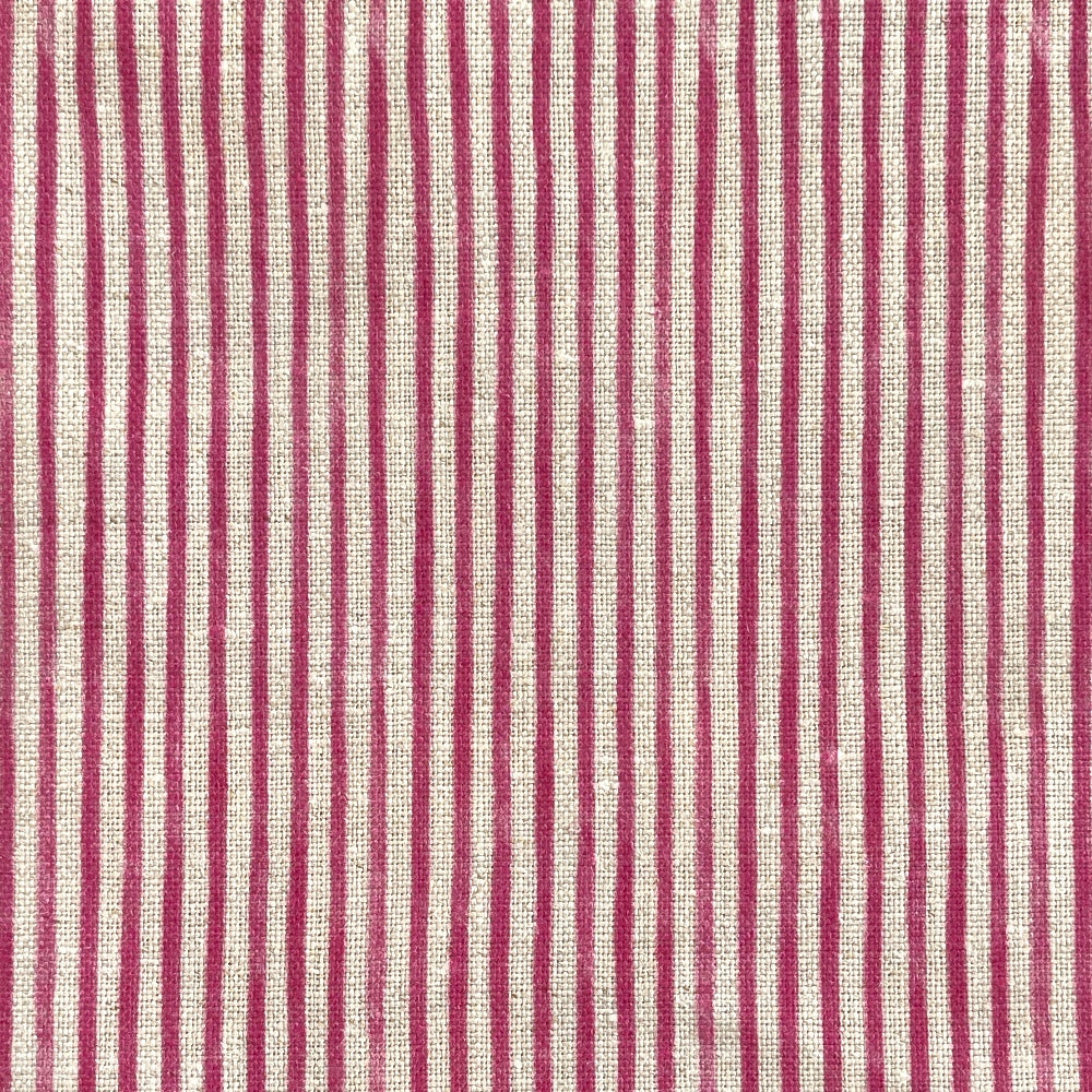 TICKING STRIPE NATURAL LINEN HEAVYWEIGHT