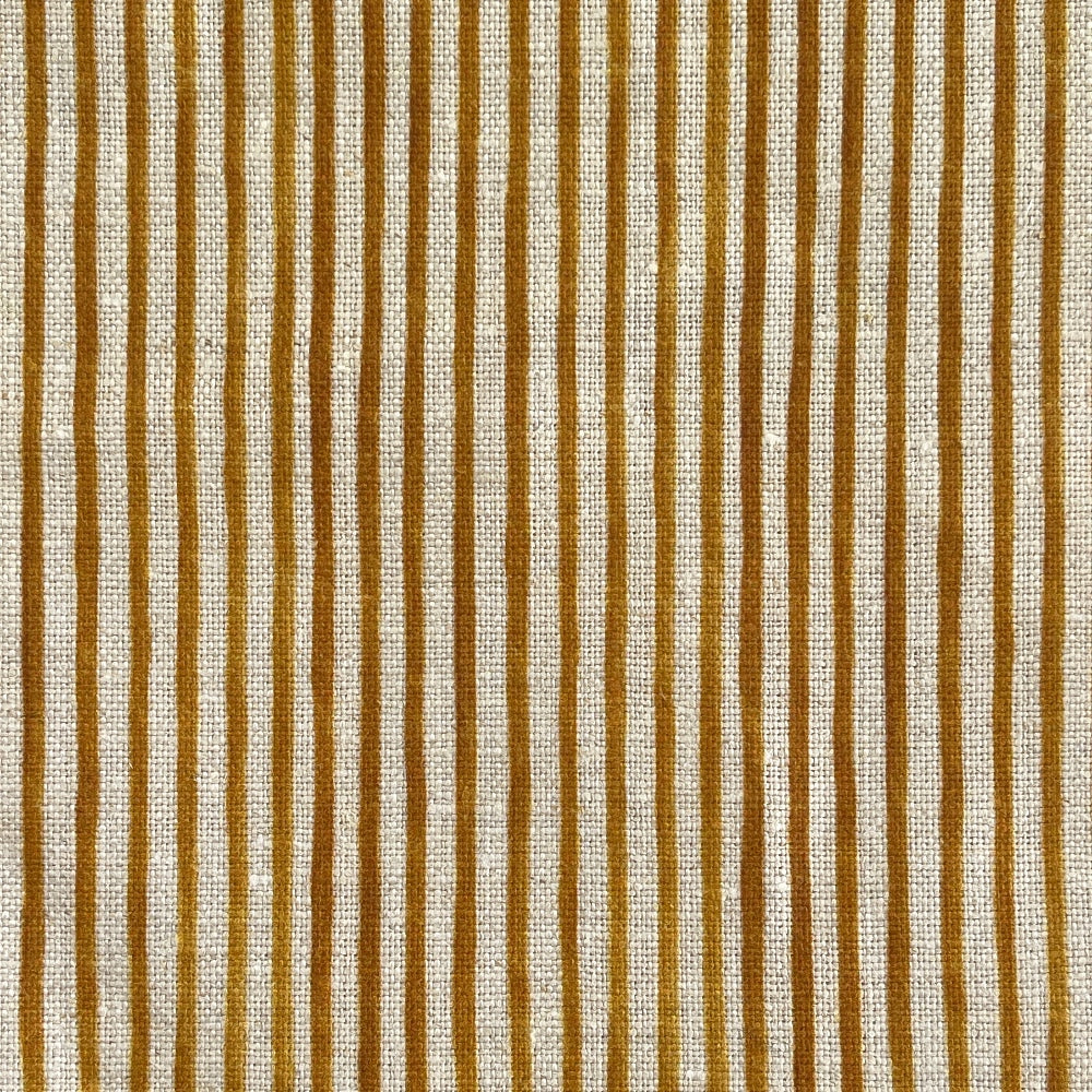 TICKING STRIPE NATURAL LINEN HEAVYWEIGHT
